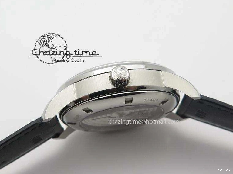 MIROTIME 0720 Ingeniuer St.Laurens SS Black Dial MKF 1:1 V2 Best Edition On Black Leather Strap A Functional 7351